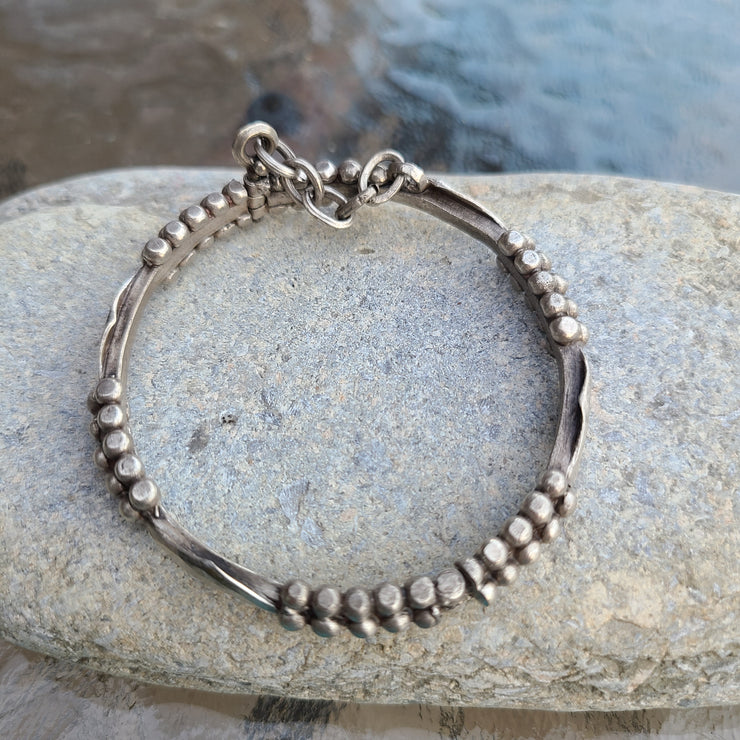 Moroccan Bracelet Saharan/Tuareg granulated clasp