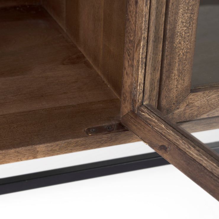 Arelius Wood/Glass sideboard