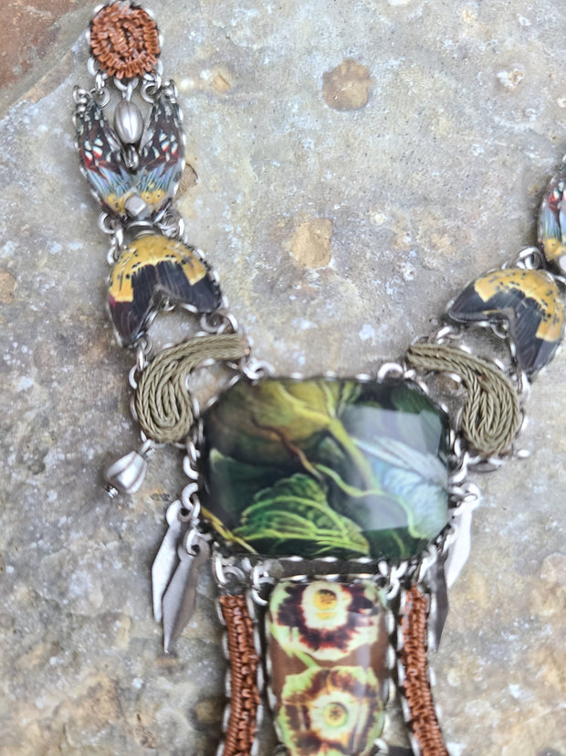 Necklace Forest Chunky