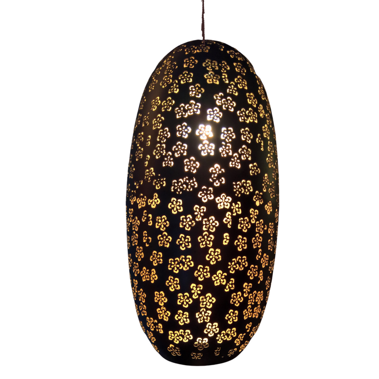 Lamp Cocoon Japanese Flowers