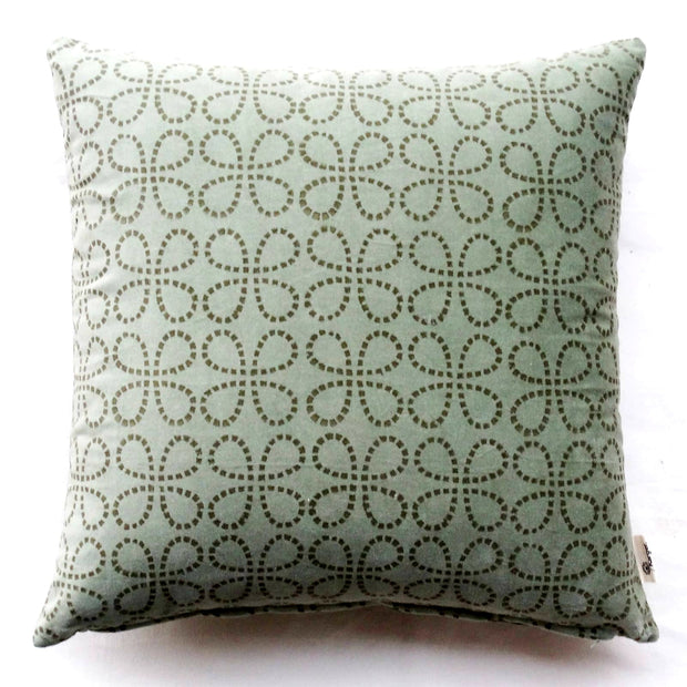 Cushion Green Velvet 2