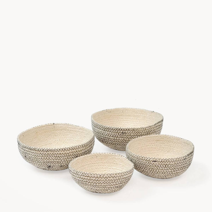 Sea Grass Basket Zig Zag