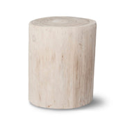 Paulownia Wood Stump - white washed
